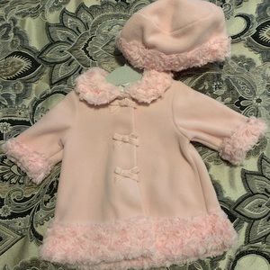 Baby Coat with matching hat